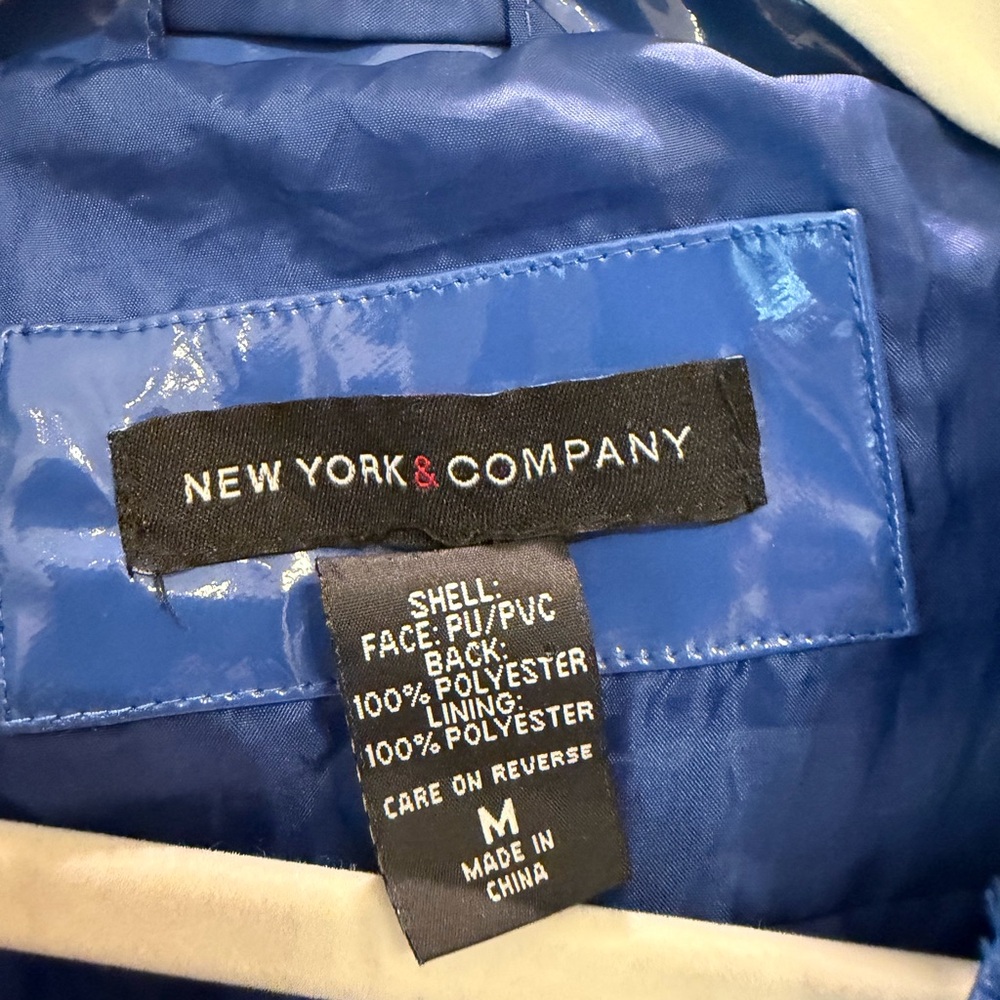 Vintage New York & Company Double Breasted Raincoat - Picture 2 of 8